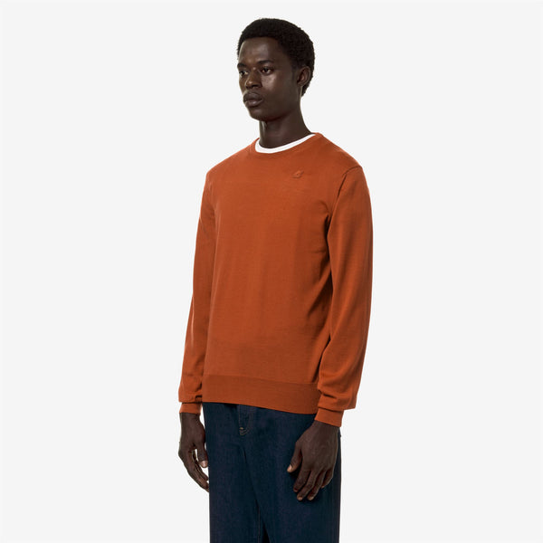 K Way SEBASTIEN MERINO ORANGE PUMPKIN