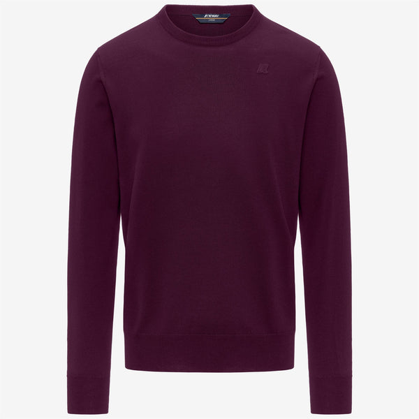 k way SEBASTIEN MERINO VIOLET WINE