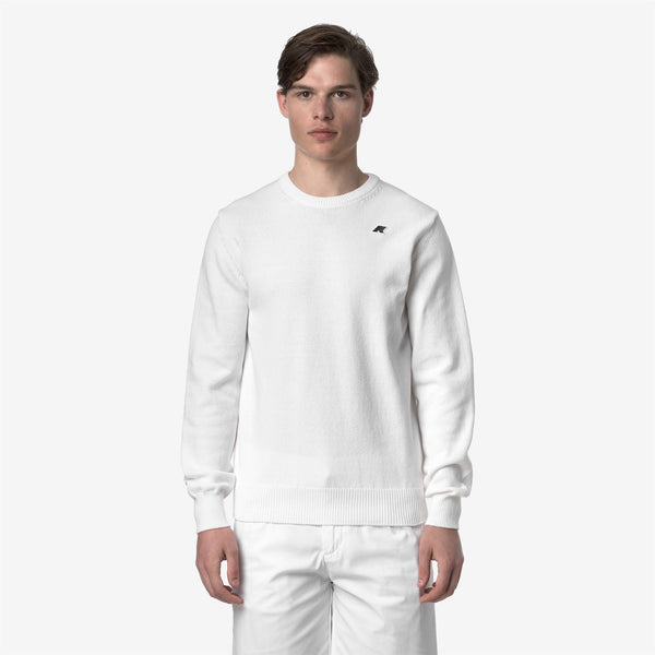 K Way SEBASTIEN MIX COTTON GOLF WHITE BRIGHT