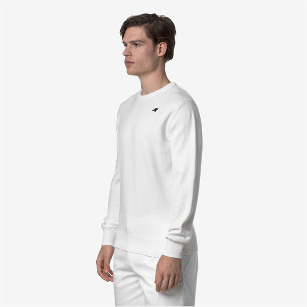 K Way SEBASTIEN MIX COTTON GOLF WHITE BRIGHT