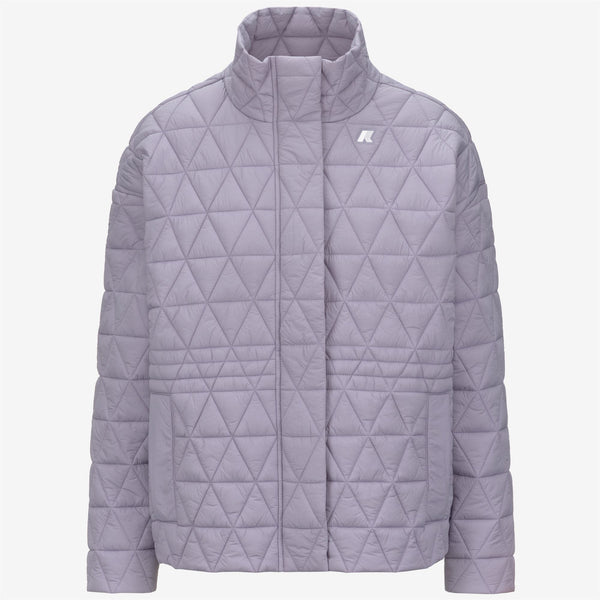 k way SELENE DIAMOND QUILTED WARM VIOLET LAVENDER