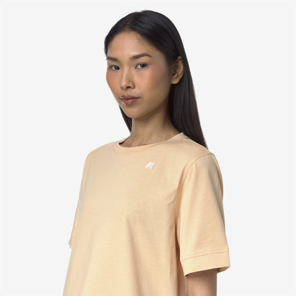 K Way SELUNE JERSEY BEIGE SHEEPSKIN