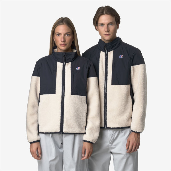 K Way SIXTE 4.0 ORSETTO BLUE DEPTH-ECRU