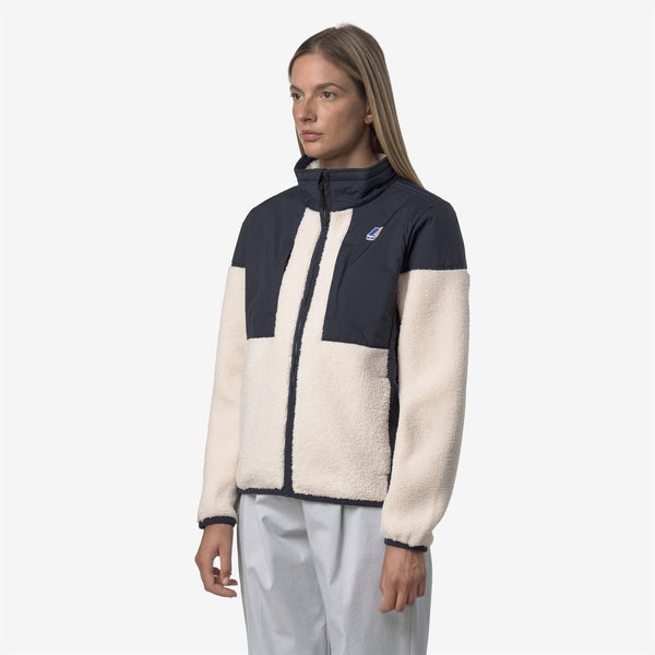 K Way SIXTE 4.0 ORSETTO BLUE DEPTH-ECRU