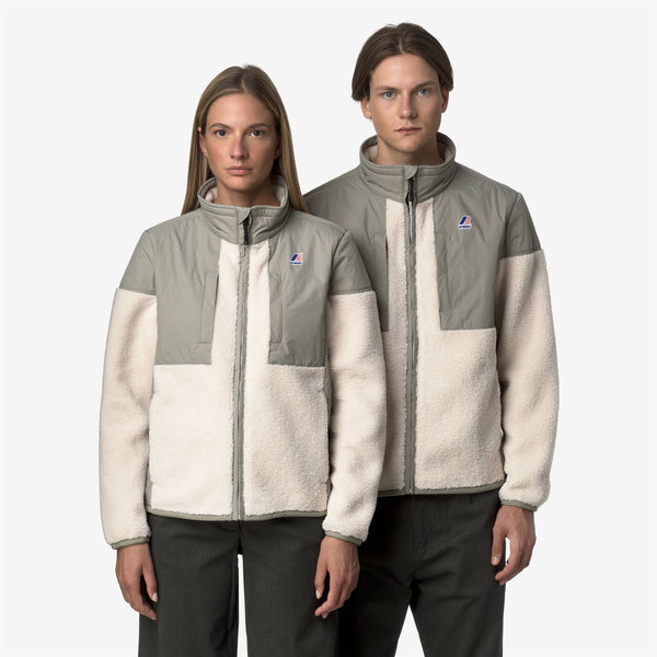 K Way SIXTE 4.0 ORSETTO GREEN OAK-ECRU