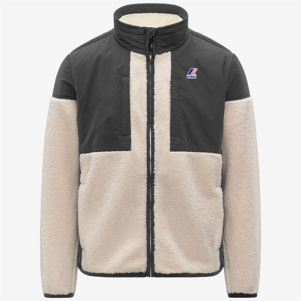 k way SIXTE 4.0 ORSETTO GREY SHADOW DK-ECRU