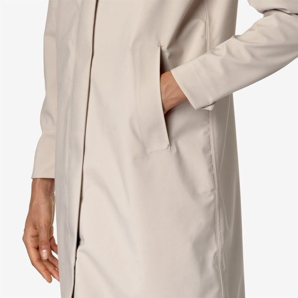 K Way SONDRE BONDED BEIGE G-BLUE D