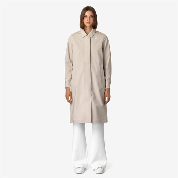 K Way SONDRE BONDED BEIGE G-BLUE D