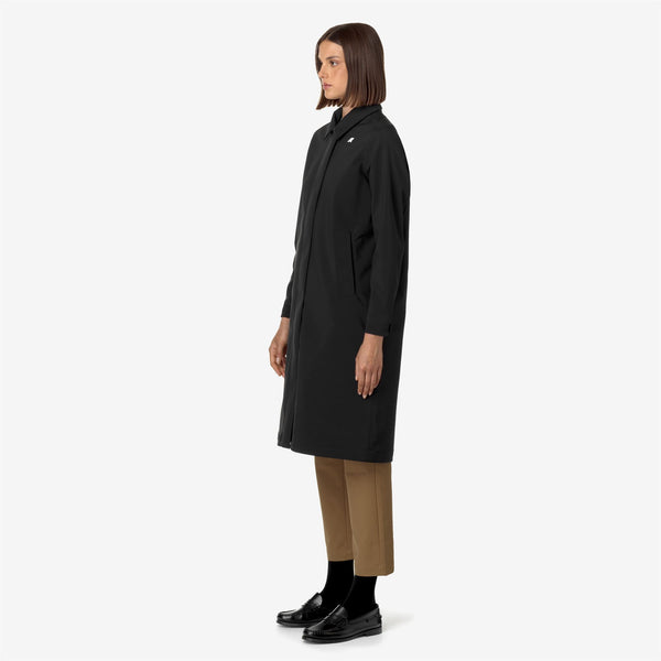 K Way SONDRE BONDED BLACK-BLUE DEPTH