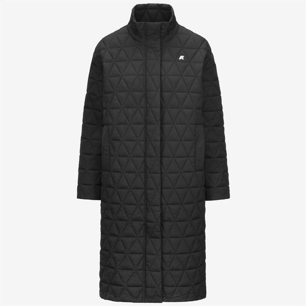 k way SONJA DIAMOND QUILTED WARM BLACK PURE
