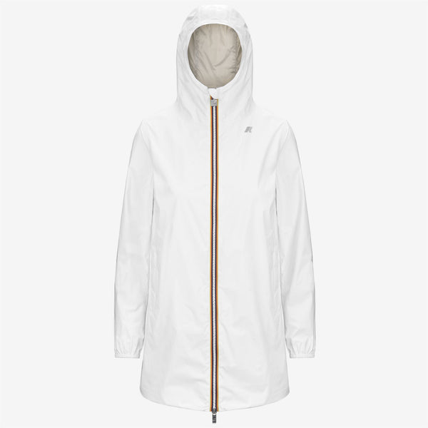k way SOPHIE PLUS.2 REVERSIBLE WHITE-BEIGE