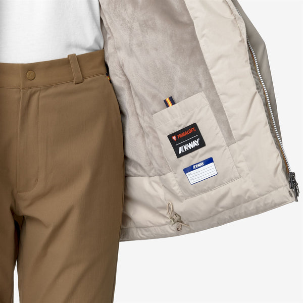 K Way SOPHIE SOFT TOUCH MARMOTTA BEIGE G-GREY B