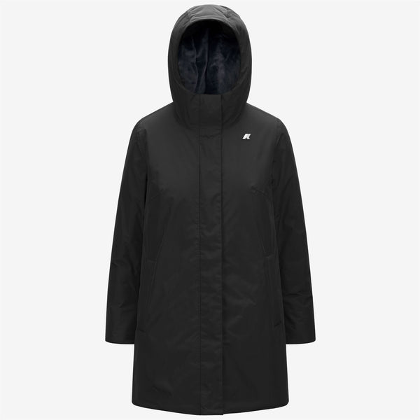 k way SOPHIE SOFT TOUCH MARMOTTA BLACK P-BLUE A