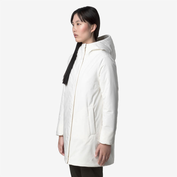 K Way SOPHIE SOFT TOUCH MARMOTTA WHITE G-BEIGE G