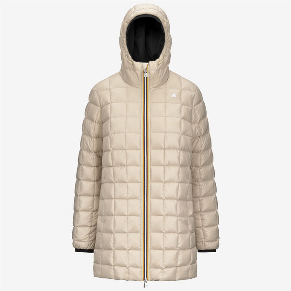 K Way SOPHIE ST THERMO REVERSIBLE BLACK P-BEIGE G
