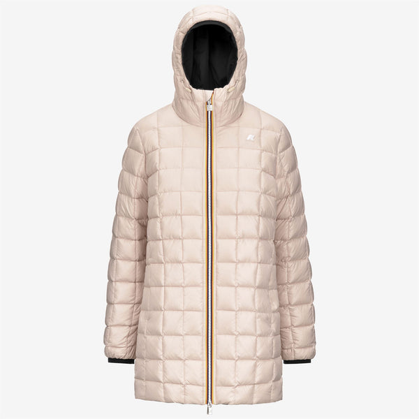 K Way SOPHIE ST THERMO REVERSIBLE BLACK P-PINK T