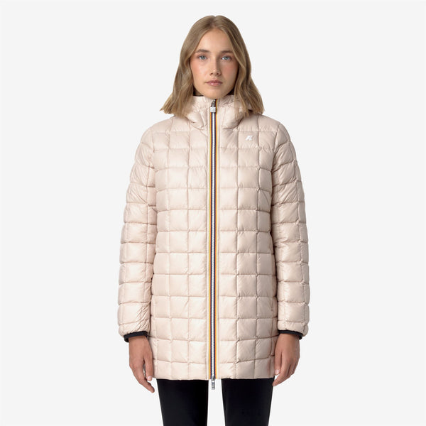 K Way SOPHIE ST THERMO REVERSIBLE BLACK P-PINK T