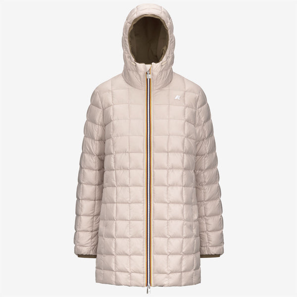 K Way SOPHIE ST THERMO REVERSIBLE BROWN C-PINK T