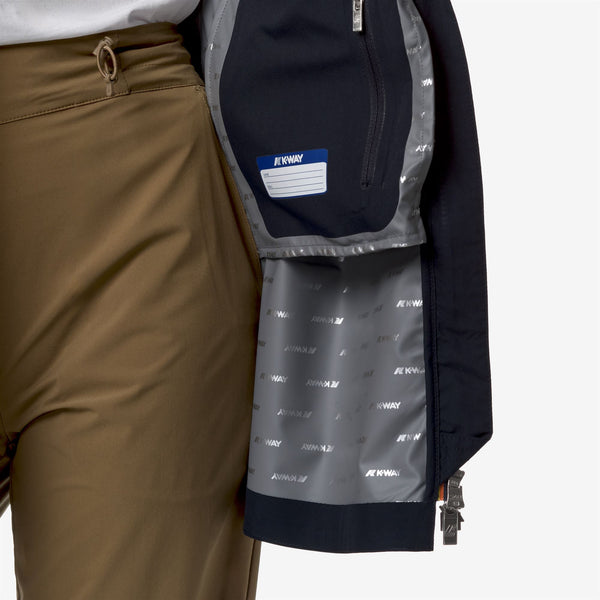 K Way SOPHIE STRETCH DOT BLUE DEPTH