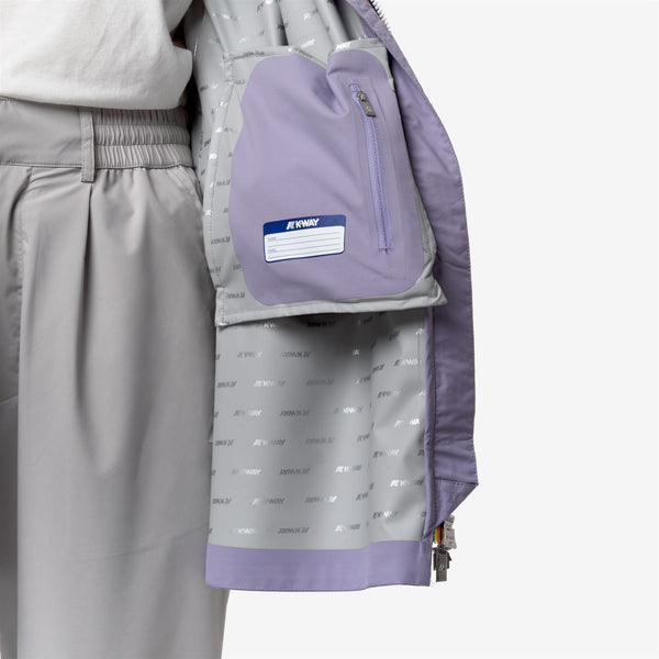 K Way SOPHIE STRETCH DOT VIOLET GLICINE