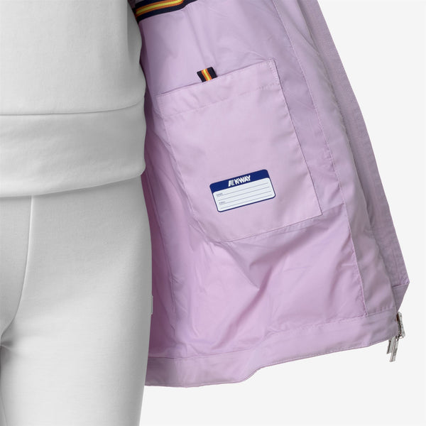 K Way SOPHIE STRETCH POLY JERSEY VIOLET LT LILAC
