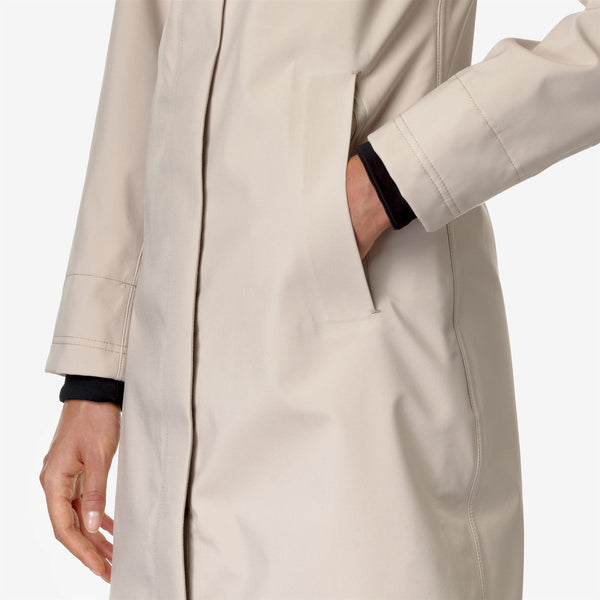 K Way STEPHY BONDED BEIGE G-BLUE D