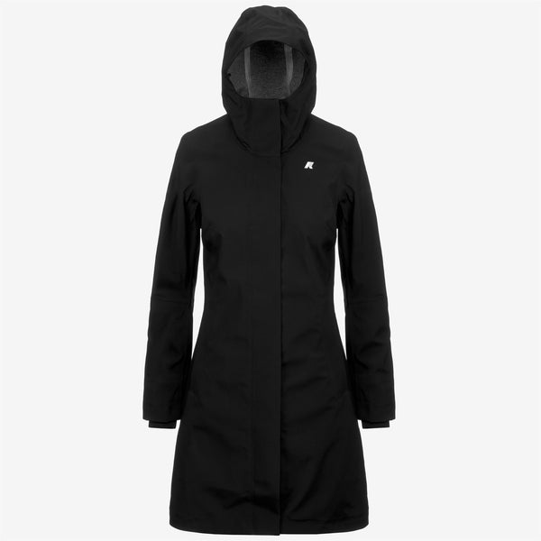 k way STEPHY BONDED JERSEY BLACK PURE