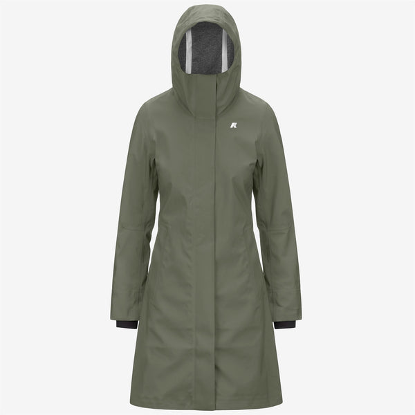 k way STEPHY BONDED JERSEY GREEN LICHEN