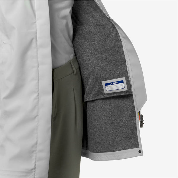 K Way STEPHY BONDED JERSEY WHITE