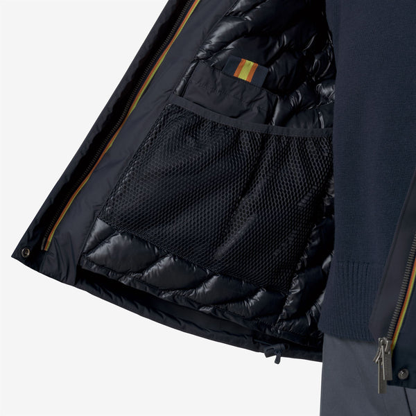 K Way TALE BONDED PADDED BLUE DEPTH-BLUE DEPTH