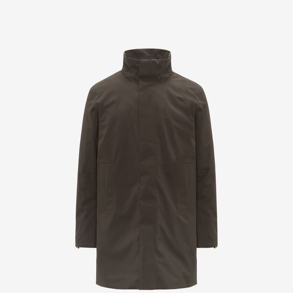 K Way THOMAL BONDED PADDED BLACK OLIVE COMBO