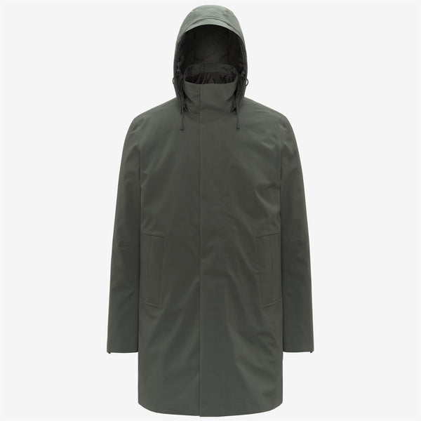 k way THOMAL BONDED PADDED GREEN BLACKISH COMBO