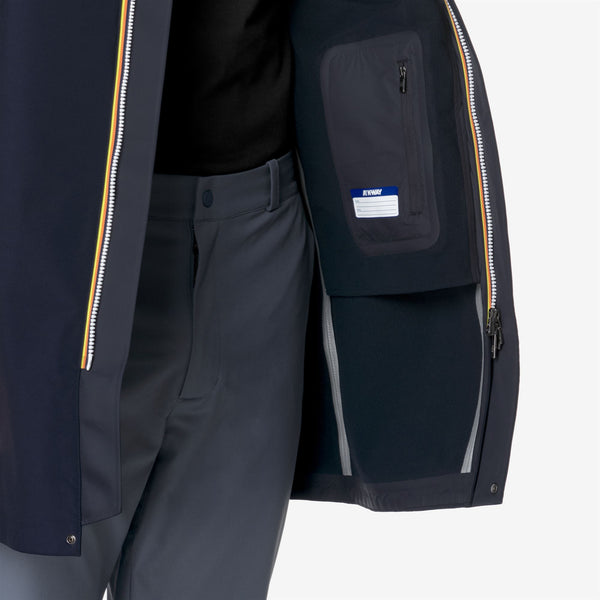 K Way THOMAS BONDED BLUE DEPTH-BLUE DEPTH