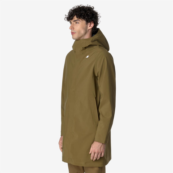 K Way THOMAS BONDED BROWN CORDA-BLUE DEPTH