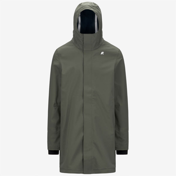 k way THOMAS BONDED GREEN BLACKISH-BLUE DEPTH