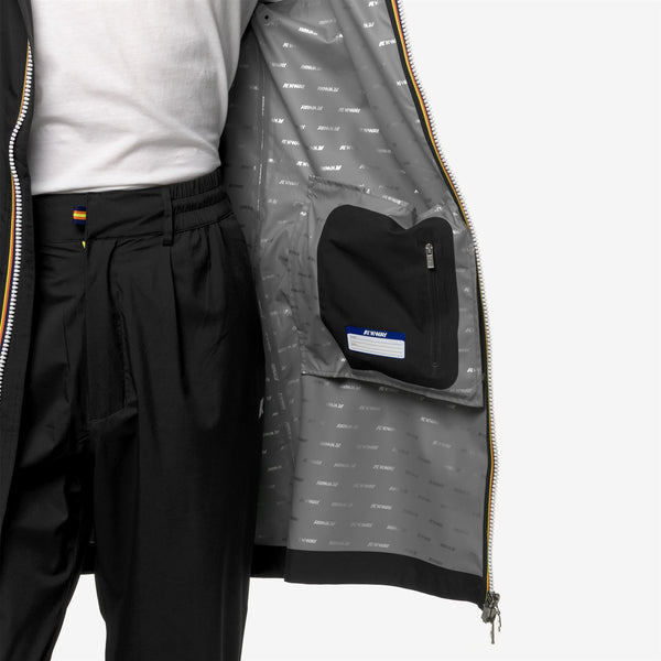 K Way THOMAS STRETCH DOT BLACK PURE