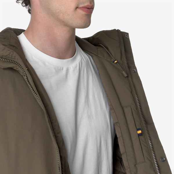 K Way THOMAS WARM OTTOMAN BROWN GREENISH