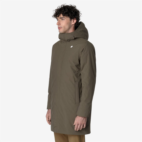 K Way THOMAS WARM OTTOMAN BROWN GREENISH