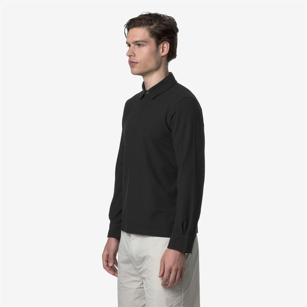 K Way TIBERE ICE COTTON BLACK PURE