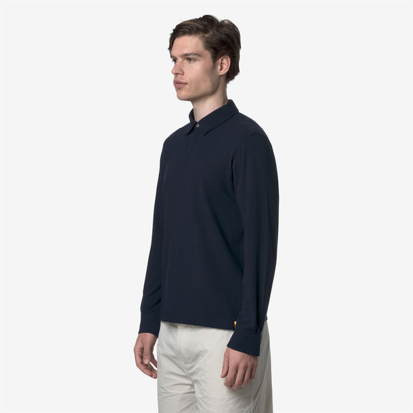 K Way TIBERE ICE COTTON BLUE DEPTH