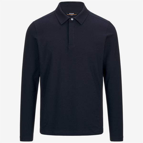 k way TIBERE ICE COTTON BLUE DEPTH