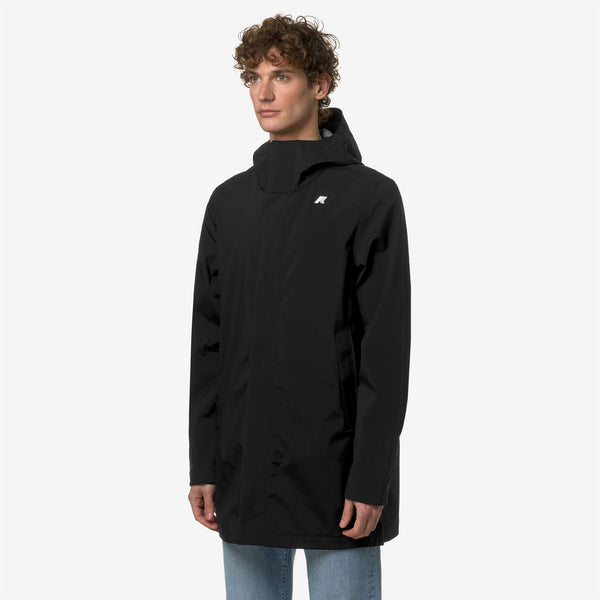 K Way TOMMY BONDED JERSEY BLACK PURE