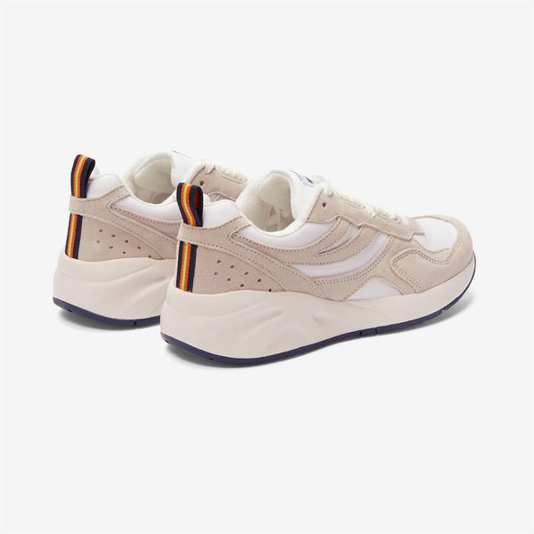 K Way TRAINING 3.0 LACES WHITE-BLU NAVY