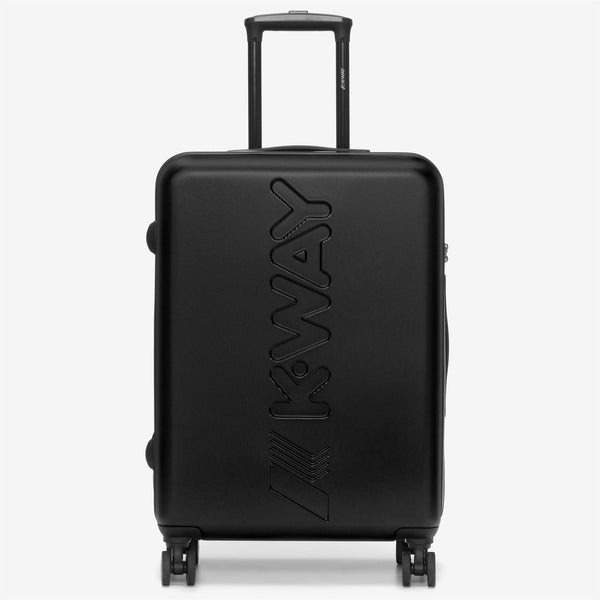 k way TROLLEY MEDIUM BLACK PURE-BLUE MD COBALT