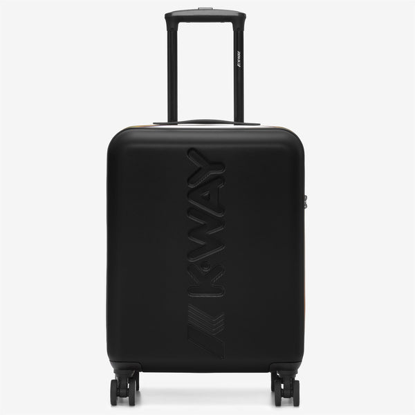 k way TROLLEY SMALL BLACK PURE-BLUE MD COBALT