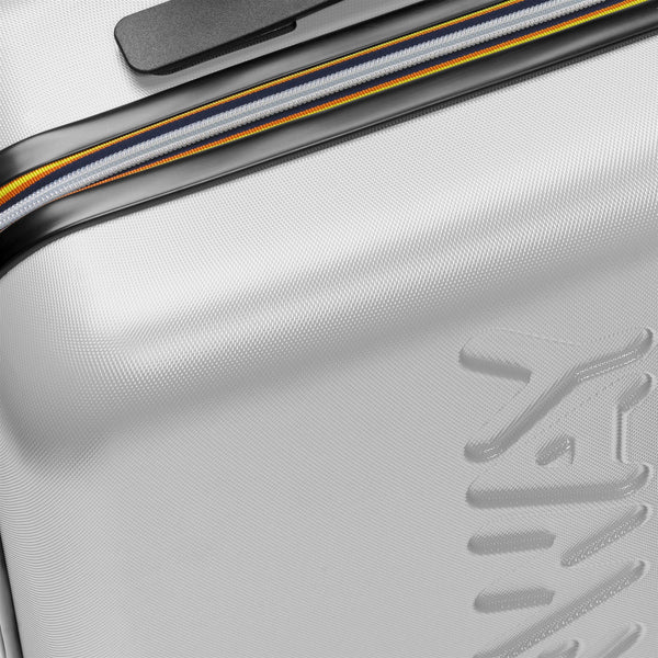 K Way TROLLEY SMALL WHITE-BLUE MD COBALT