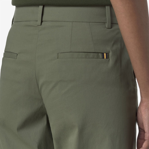 K Way TYA TWILL TECH GREEN LICHEN