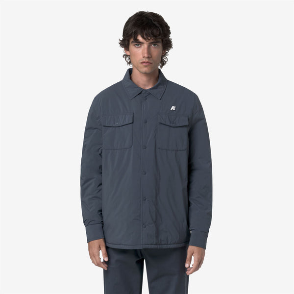 K Way UMBERT PLAIN WARM BLUE AIRFORCE