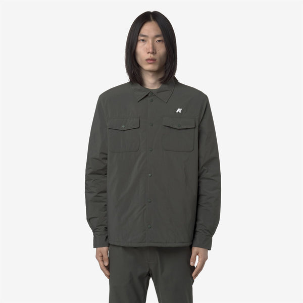 K Way UMBERT PLAIN WARM GREEN BLACKISH