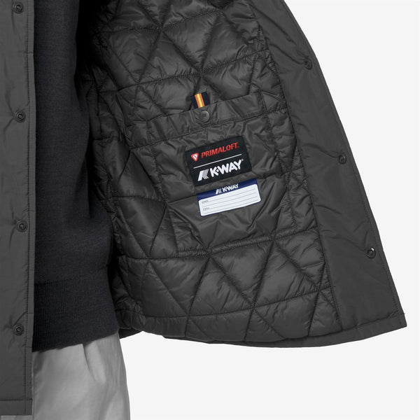 K Way UMBERT PLAIN WARM GREY SHADOW DK